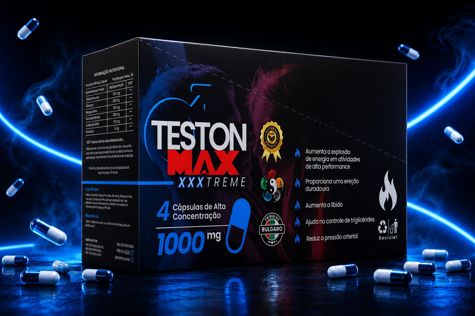 Kit Teston Max XXXTREME com múltiplas unidades